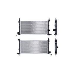 Radiador Cv Chevy 94-12 L4 1.4/1.6 Lts Corto S/Aa Std 20 4/5X10  1/16X26Mm Alum Sold Polar