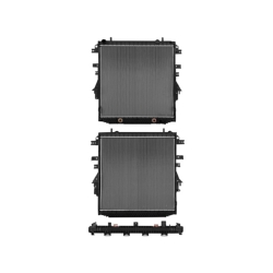 Radiador Cv Colorado 2015 2016 V6 3.6 Lts C/S Aa Aut 24 2/5X25X26Mm Alum Sold Polar