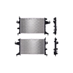 Radiador Cv Corsa 02-10 1.8 Lts Std C/S Aa 21 1/4X14X26Mm Alum Sold Polar