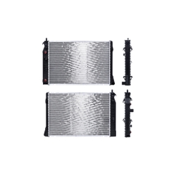 Radiador Cv Corvette 97-04 V8 5.7 Lts Aut C/S Aa 24 3/4X17 1/4X26Mm Alum Sold Polar