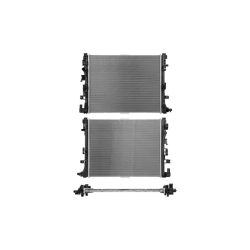 Radiador Cv Equinox 2018 2019 2020 2021 2022 Sin Enfriador De Aceite L4 1.5, 2.0 Lts Aut S/Aa 26 7/9X21 2/3X22 Mm Alum Sold Polar