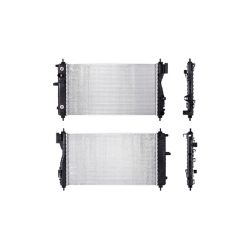 Radiador Cv Malibu 13-16 L4 2.0, 2.5 Lts C/S Aa Aut (P/ Sensor De Temperatura/Ventiladores) 26 7/9X15 2/7X16Mm Alum Sold Polar