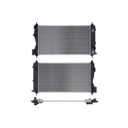 Radiador Cv Malibu 2013 2014 2015 L4 2.0, 2.5 Lts Aut C/S Aa Sin Base Para Sensor 26 7/9X14 7/8X16Mm Alum Sold Polar