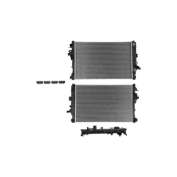 Radiador Cv Malibu 2016 2017 2018 2019 2020 2021 2022 L4 2.0 Lts Aut C/S Aa 26X17 1/4X26Mm Alum Sold Polar