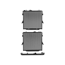 Radiador Cv S-10 12-16 L4 2.4 Lts Aut C/S Aa (Sin Pibote De Retroceso) 22 5/6X25 3/7X26Mm Alum Sold Polar