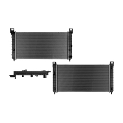 Radiador Cv Silverado 99-13 V6 4.8/V8 5.3, 6.0, 6.2, 6.5 Lts Std 34X17 1/4X26Mm Alum Sold Polar