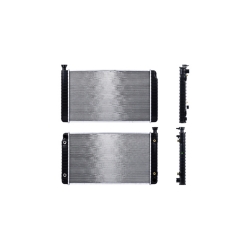 Radiador Cv Silverado/Cheyenne/Suburban/Sierra 88-95 V8 4.3, 5.0, 5.7 Lts 2 Enfriadores C/S Aa Aut 28 1/4X17 1/4X32Mm Alum Sold Polar