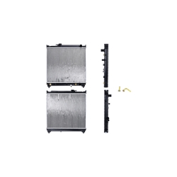 Radiador Cv Tracker 1993-1998 L4 1.6 Lts C/S Aa Aut 16 3/4X19 1/5X26Mm Alum Sold Polar