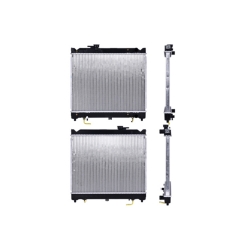 Radiador Cv Tracker/Geo Tracker/Gmc/Sunrunner/Sidekick/Grand Vitara 89-93 L4 1.3, 1.6 Lts C/S Aa Aut 14 3/4X20X26Mm Alum Sold Polar