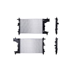 Radiador Cv Cruze 10-14 L4 1.8, 2.0 Lts C/S Aa Aut 22 5/6X14 7/8X16Mm Alum Sold Polar