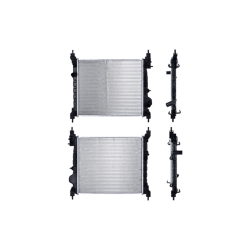 Radiador Cv Spark 11-17 Linea Anterior/Beat 2018 2019 2020 2021 L4 1.2 Lts C/S Aa Std 17 5/7X15 2/7X16Mm Alum Sold Polar