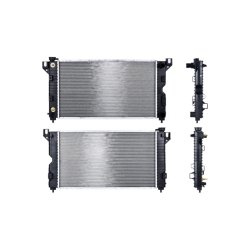 Radiador Cr Caravan/Town Country/Voyager/Grand Voyager 96-00 L4/V6 2.4/3.0/3.3/3.8 Lts  Tomas Lineales C/S Aa Aut 26 1/6X14 7/8X32Mm Alum Sold Polar