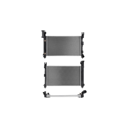 Radiador Cr Caravan/Voyager 93-95 V6 3.0 Lts T/Lineales C/S Aa Aut 25 4/5X14 7/8X32Mm Alum Sold Polar