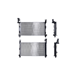 Radiador Cr Caravan/Voyager/Town Country 93-95 (Gollete Lado Izquierdo) L4 V6 2.5, 3.0 Lts C/S Aa Aut 25 4/5X14 7/8X32Mm Alum Sold Polar