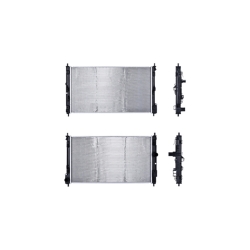 Radiador Dg Avenger/Caliber/Patriot 08-14 L4 V6 2.4/3.5 Lts Aut 27 5/9X15 2/3X16Mm Alum Sold Polar