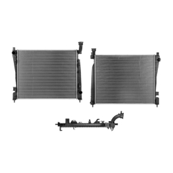 Radiador Dg Durango/Grand Cherokee 11-20 V6 3.6/V8 5.7,6.4 Lts Aut C/Aa 25X20 4/5X26 Alum Sold Polar