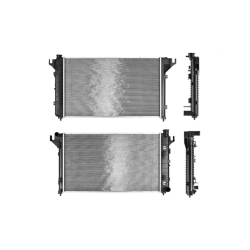 Radiador Dg Ram 94-02 Enfriador De Aceite Largo V6/V8 3.9/5.9 Lts C/S Aa Aut 31 1/2X19 1/5X32Mm Alum Sold Polar