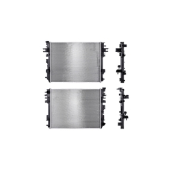 Radiador Dg Ram 1500 09-23/Ram 2500/3500 2009 2010 2011 2012 2013 V6 3.7 Lts/V8 4.7, 5.7 Lts Aut C/Aa 27 5/9X22X26Mm Alum Sold Polar