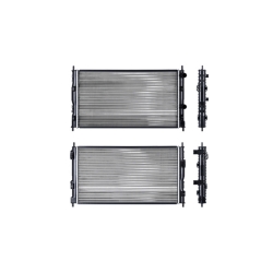 Radiador Dg Stratus/Sebring/Cirrus 01-06 L4 2.4 Lts/V6 2.7 3.0 Lts Aut C/Aa 26 4/7X14 7/8X32Mm Alum Sold Polar