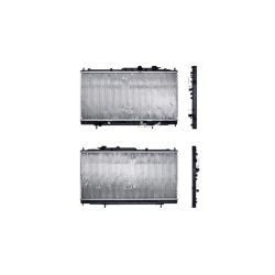 Radiador Dg Stratus/Eclipse/Sebring 00-06 V6 2.7, 3.0 Lts C/S Aa Aut 13 7/9X27 7/8X26Mm Alum Sold Polar
