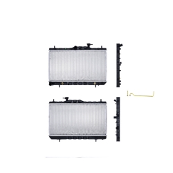 Radiador Dg Verna 04-06 L4 1.6 Lts C/S Aa Aut 13 1/5X24 5/7X16Mm Alum Sold Polar