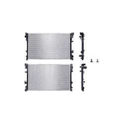 Radiador Ft 500 12-18 L4 1.4 Lts C/Aa Std 24 2/5X15 2/7X16Mm Alum Sold Polar