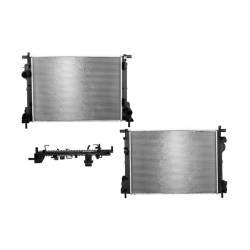 Radiador Ft Argo 2021 2022 L4 1.3, 1.8 Lts Std C/S Aa 21 1/4X15 5/9X16Mm Alum Sold Polar