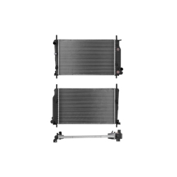 Radiador Fd Contour/Mystique/Cougar 95-00 L4 2.0/2.5 Lts C/S Aa Aut 24 2/5X15 2/3X26Mm Alum Sold Polar