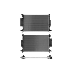 Radiador Fd Escape 2017 2018 2019 L4 1.5, 2.0, 2.3 Lts Aut C/S Aa 26 1/2X17 5/9X26Mm Alum Sold Polar