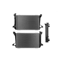 Radiador Fd F-150 85-96 V8 5.0/5.8 Lts S/Aa Aut 27 5/9X18X26Mm Alum Sold Polar