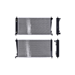 Radiador Fd F-150/F-250/F-350/Expedition/Lobo/Navigator 97-03 V8 4.6, 5.4 Lts C/S Aa Aut 31 8/9X16 6/7X56Mm Alum Sold Polar