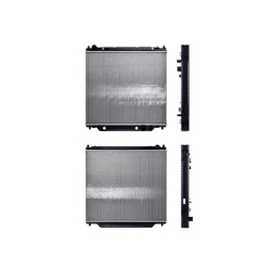 Radiador Fd Excursion/F-150/F-250/F-350/F-450/F-550/F53 00-05 V8/V10 6.8/7.3 Lts C/S Aa Aut 26 1/2X 29 4/9X56Mm Alum Sold Polar