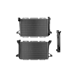 Radiador Fd F-150 85-97 L6 4.9 Lts Std C/S Aa Reforzado 27 5/9X18X56Mm Alum Sold Polar
