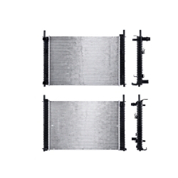 Radiador Fd Fiesta 2001 2002 2003 2004 L4 1.4/1.6 Lts C/Aa Std 19 2/3X14X22Mm Alum Sold Polar