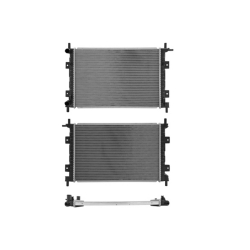 Radiador Fd Fiesta 00-04 L4 1.4, 1.6 Lts C/S Aa Std 19 2/3X13 1/3X22Mm Alum Sold Polar