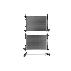 Radiador Fd Fiesta Ikon 02-07 L4 1.6 Lts Std C/S Aa 19 7/8X14 7/8X26Mm Alum Sold Polar