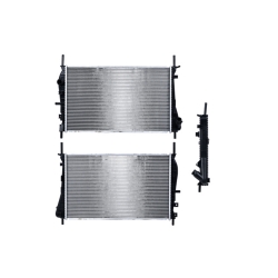 Radiador Fd Mondeo 03-05 L4 2.0, 2.2 Lts C/S Aa Std 24 2/5X14 7/8X26Mm Alum Sold Polar