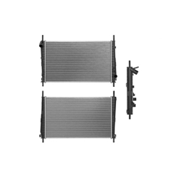 Radiador Fd Mondeo 01-07 L4 2.0. 2.2 Lts Aut C/S Aa 24 2/5X15 5/9X26Mm Alum Sold Polar