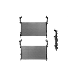 Radiador Fd Mustang 15-23 L4 2.3/V8 5.2 Lts Aut C/Aa 25 1/2X14 1/2X26Mm Alum Sold Polar