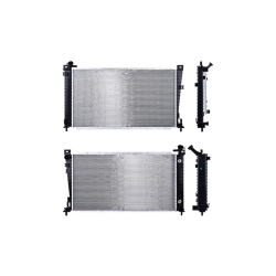 Radiador Fd Windstar 95-98 V6 3.0, 3.8 Lts Aut C/ Gollete C/S Aa  30X16 6/7X26Mm Alum Sold Polar