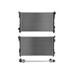 Radiador Fd Edge 07-14 V6 3.5, 3.7 Lts Std 28 3/4X17 1/4X26Mm Alum Sold Polar