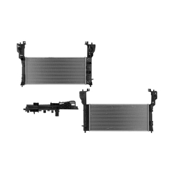 Radiador Fd Edge 2012 2013 2014 L4 2.0 Lts Aut C/S Aa 26 1/6X11 8/9X26Mm Alum Sold Polar