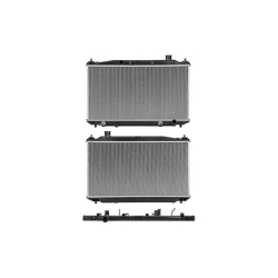 Radiador Hd Civic Hybrid 03-05 L4 1.3 Lts Aut C/S Aa 13 7/9X25 1/2X16Mm Alum Sold Polar