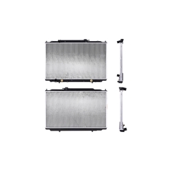 Radiador Hd Odyssey 05-10 V6 3.5 Lts C/Aa Aut 17 5/7X30 1/4X26Mm Alum Sold Polar