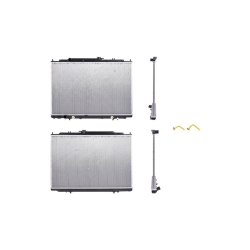 Radiador Hd Pilot 03-05 V6 3.5 Lts C/S Aa Aut 19 2/3X30 1/4X16Mm Alum Sold Polar