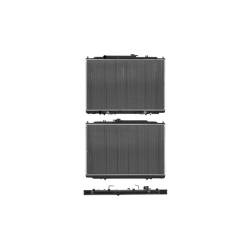 Radiador Hd Pilot 05/Ac Mdx 03-06 V6 3.5 Lts C/S Aa Aut 19 2/3X30 1/4X26Mm Alum Sold Polar