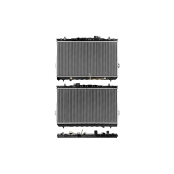 Radiador Hy Elantra 01-06 L4 2.0 Lts Aut C/S Aa 14 3/4X26 2/7X16Mm Alum Sold Polar