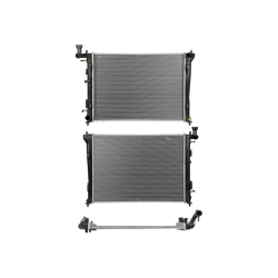 Radiador Hy Elantra 07-10 L4 2.0 Lts Aut C/S Aa 23 5/8X17 1/4X16Mm Alum Sold Polar