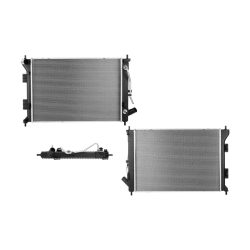 Radiador Hy Elantra 2012 2013 L4 1.8 Lts Aut C/S Aa 21 2/3X15 5/8X16Mm Alum Sold Polar