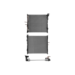 Radiador Hy Sonata 2011 2012 2013 2014 L4 2.0 Lts C/Aa Aut 18 1/3X18 5/6X16Mm Alum Sold Polar